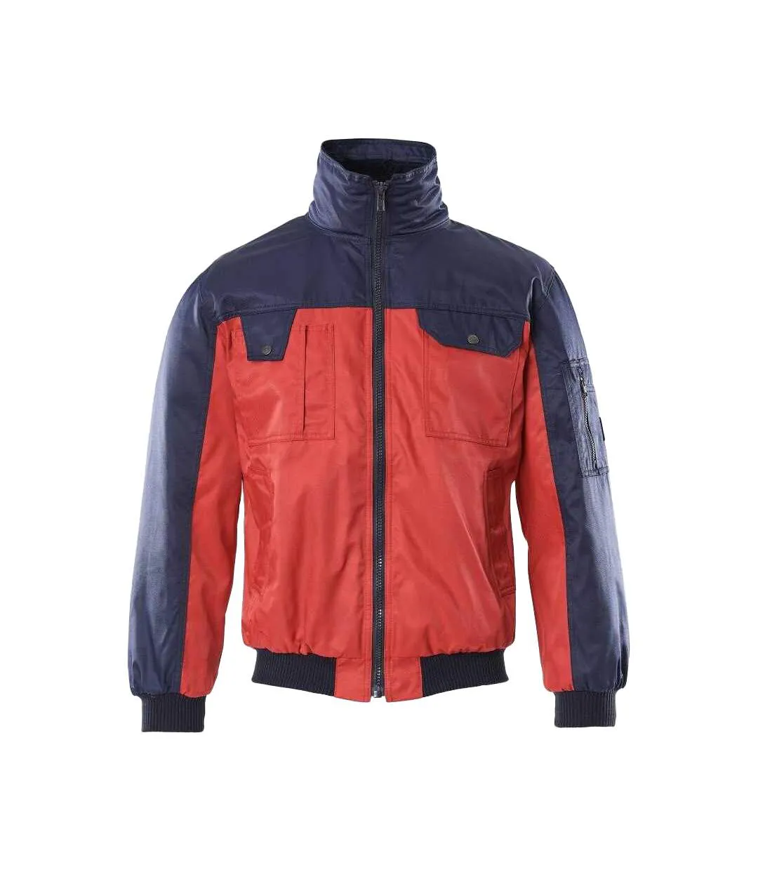 Blouson Pilote Bolzano Homme Rouge Bleu Marine Mascot-1