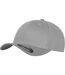 Yupoong Mens Flexfit Fitted Baseball Cap (Pack of 2) (Silver) - UTRW6703