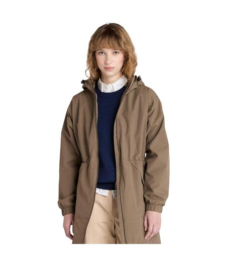 Womens/ladies Winnick Waterproof Parka Brown Timberland