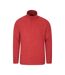 Mountain Warehouse Mens Snowdon II Fleece Top (Red) - UTMW1537