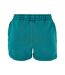 Womens/ladies Stone Wash Shorts Water Green Urban Classics-2