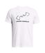 T-shirt Gl Foundation Uodate Homme Blanc Under Armour-1