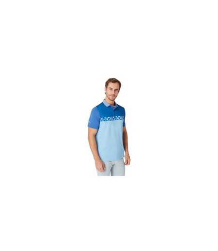Mens Emea Regular Short-sleeved Polo Shirt Galaxy Blue Callaway