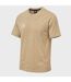 T-shirt homme uni col rond regular en coton avec logo brodé 618290 Umbro-2