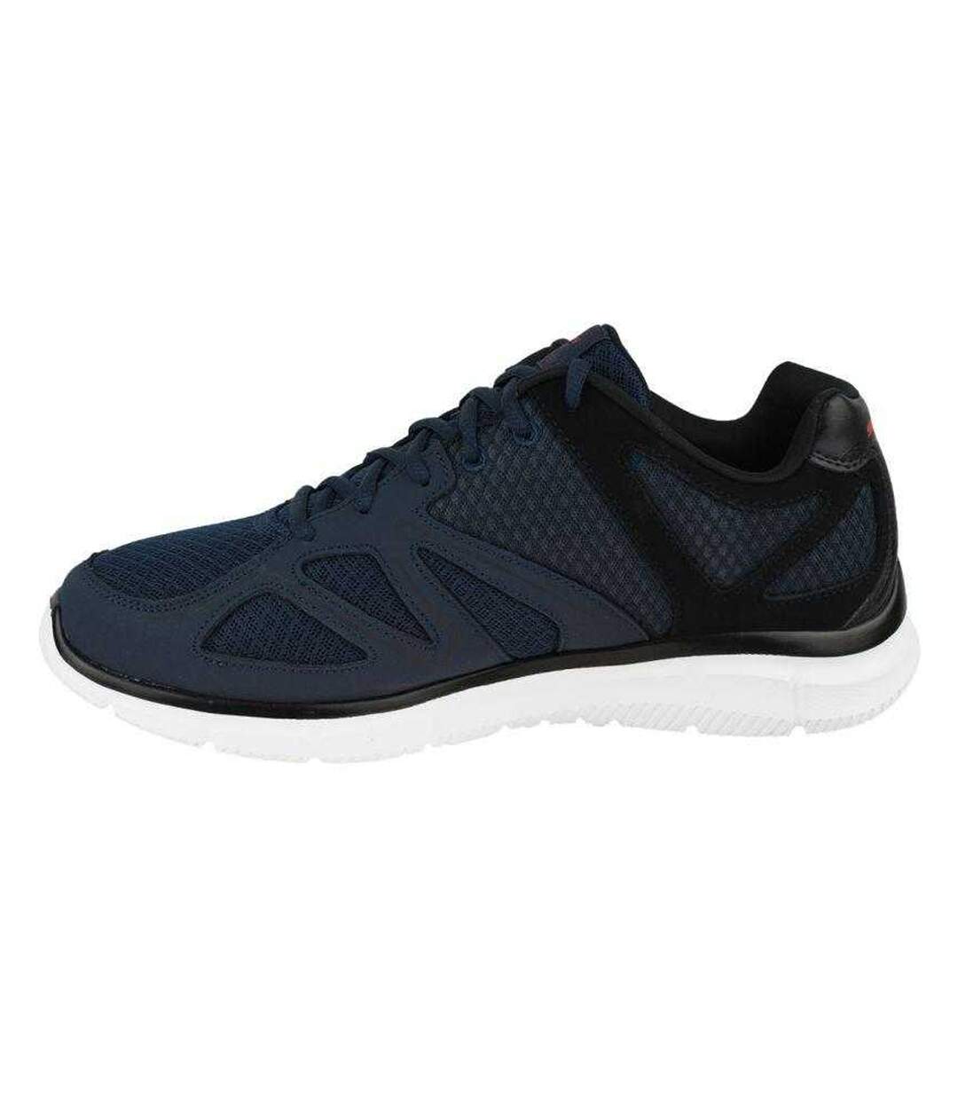Baskets Satisfaction Homme Bleu Marine Foncé Skechers-2