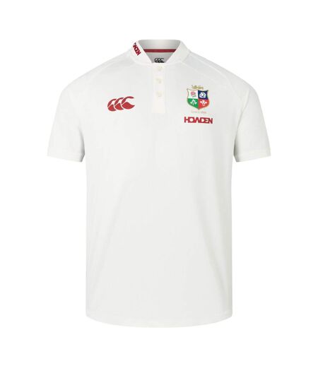 Mens 2024 British & Irish Lions Polo Shirt Egret Canterbury