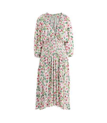 Robe Plage Motif/style Fraise Femme Blanc Cath Kidston