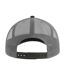 Casquette Trucker Zion Noir Gris Foncé Atlantis Headwear-3