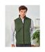 Veste Sans Manches Artisan Homme Vert Kaki Foncé Marron Premier-1