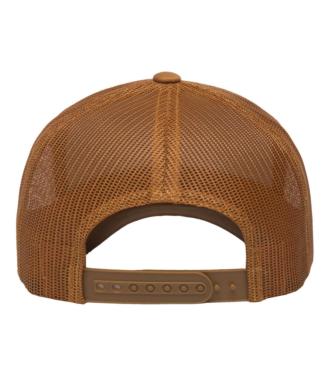 Casquette adulte unisexe marron Yupoong-3