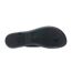Womens/ladies wave bubble flip flops black Ipanema-4