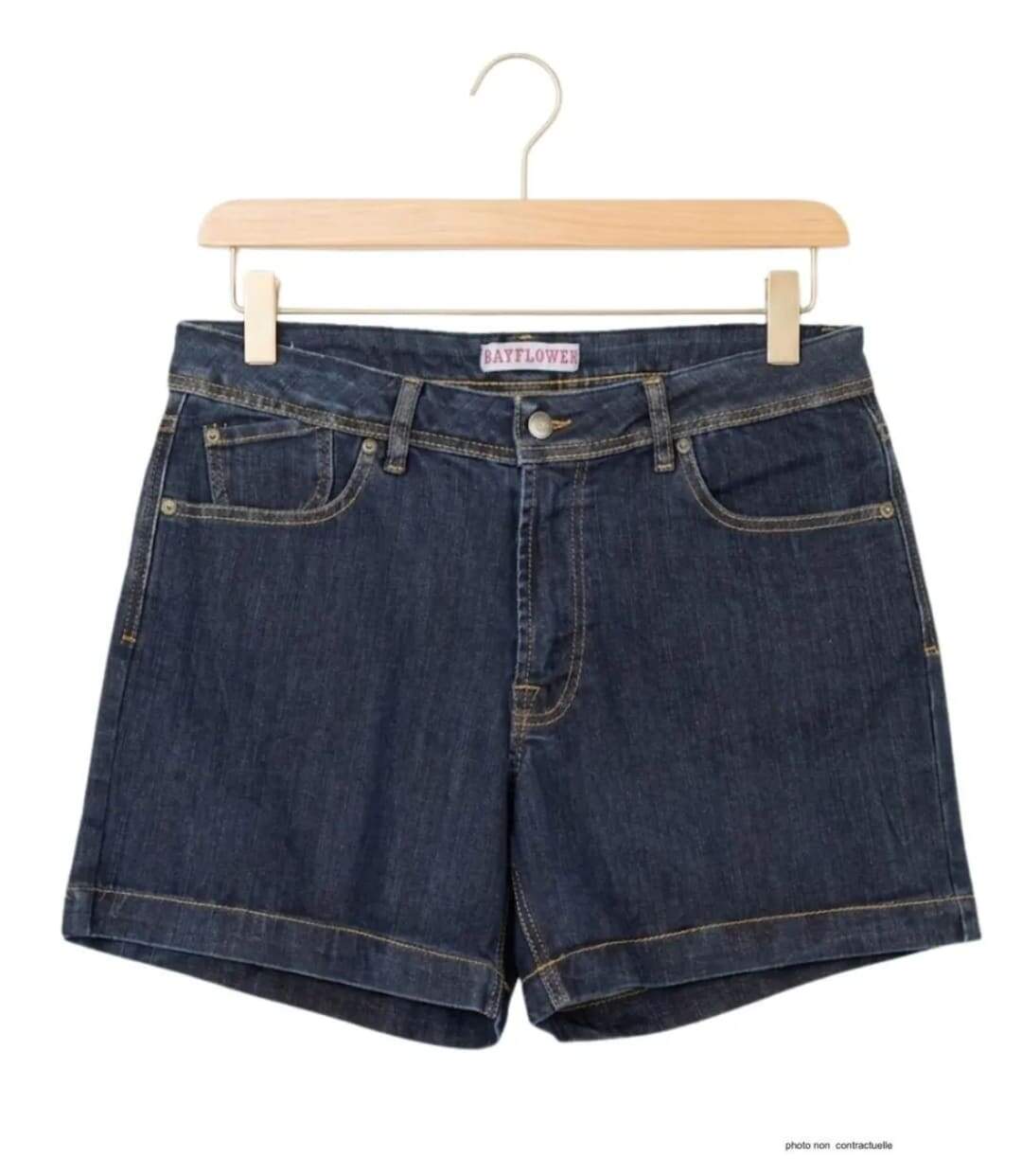MAYFLOWER SE0074 - Short 5 poches en jean stretch : l'indispensable confort denim-2