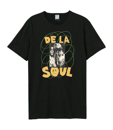 T-shirt Style De La Soul Scribble Adulte Noir Amplified
