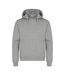 Sweat À Capuche Miami Homme Gris Chiné Clique-1