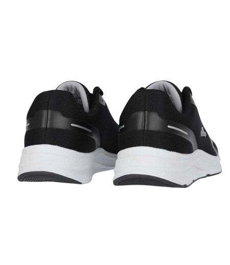 Mens Assent Trainers Black White Slazenger