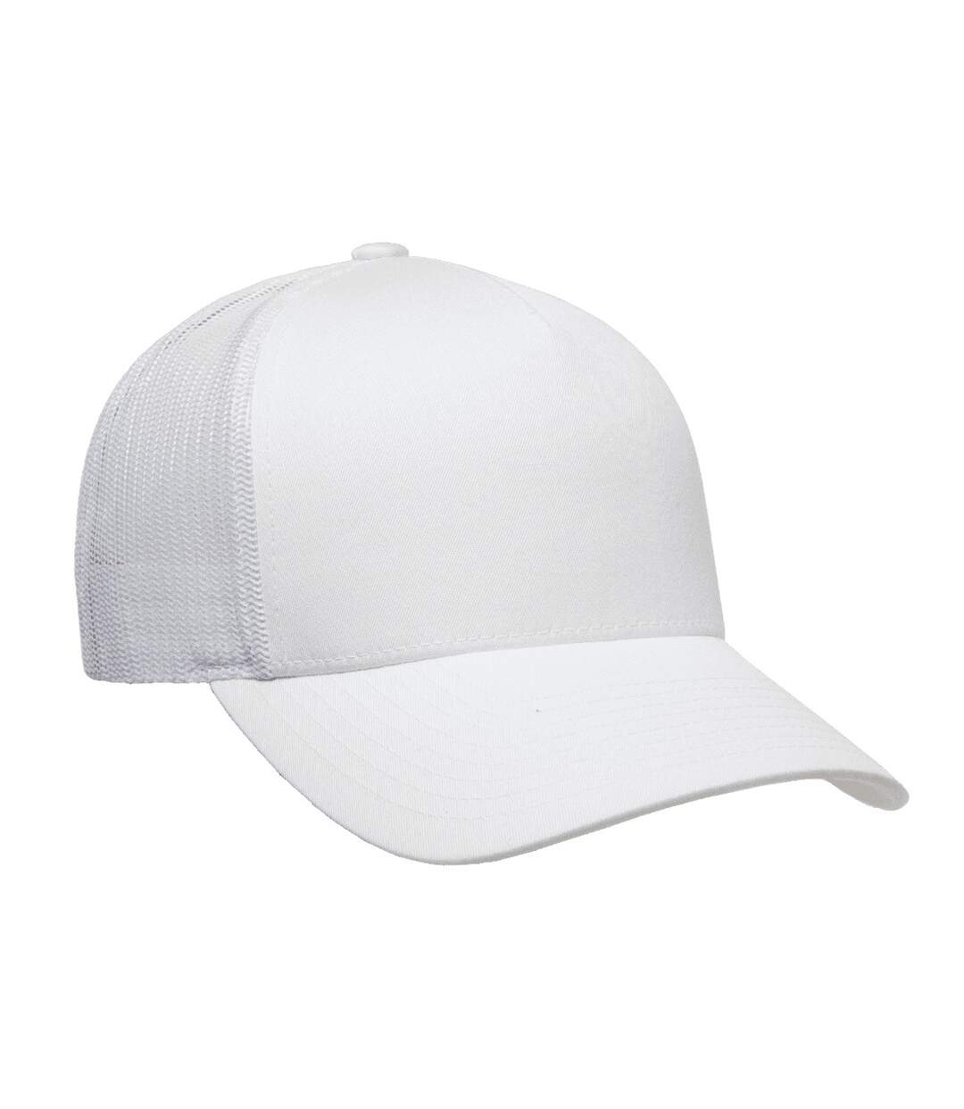 Casquette trucker flexfit blanc Yupoong