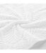 Serviette invité OCALA - Eponge ciselée unie 450 g/m² - 30 x 50 cm - Blanc