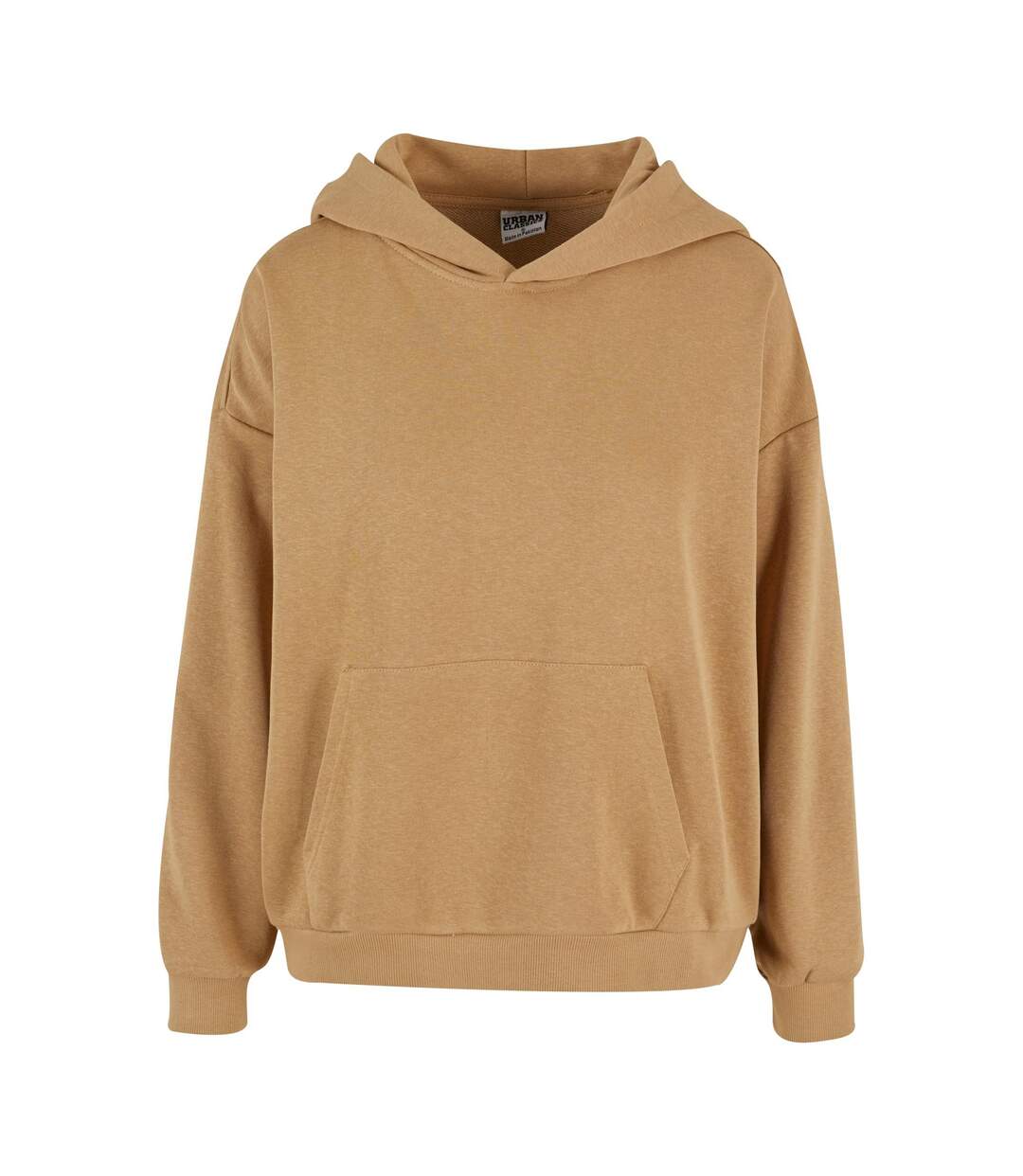 Sweat À Capuche Femme Beige Urban Classics-1