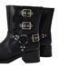 Bottes De Moto Becase Femme Noir Steve Madden-4