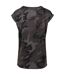 T-shirt Motif/style Camouflage Femme Camouflage Foncé Build Your Brand-2