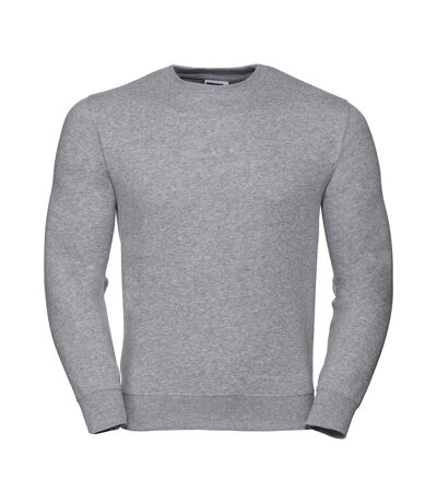 Mens set-in sweatshirt light oxford Russell