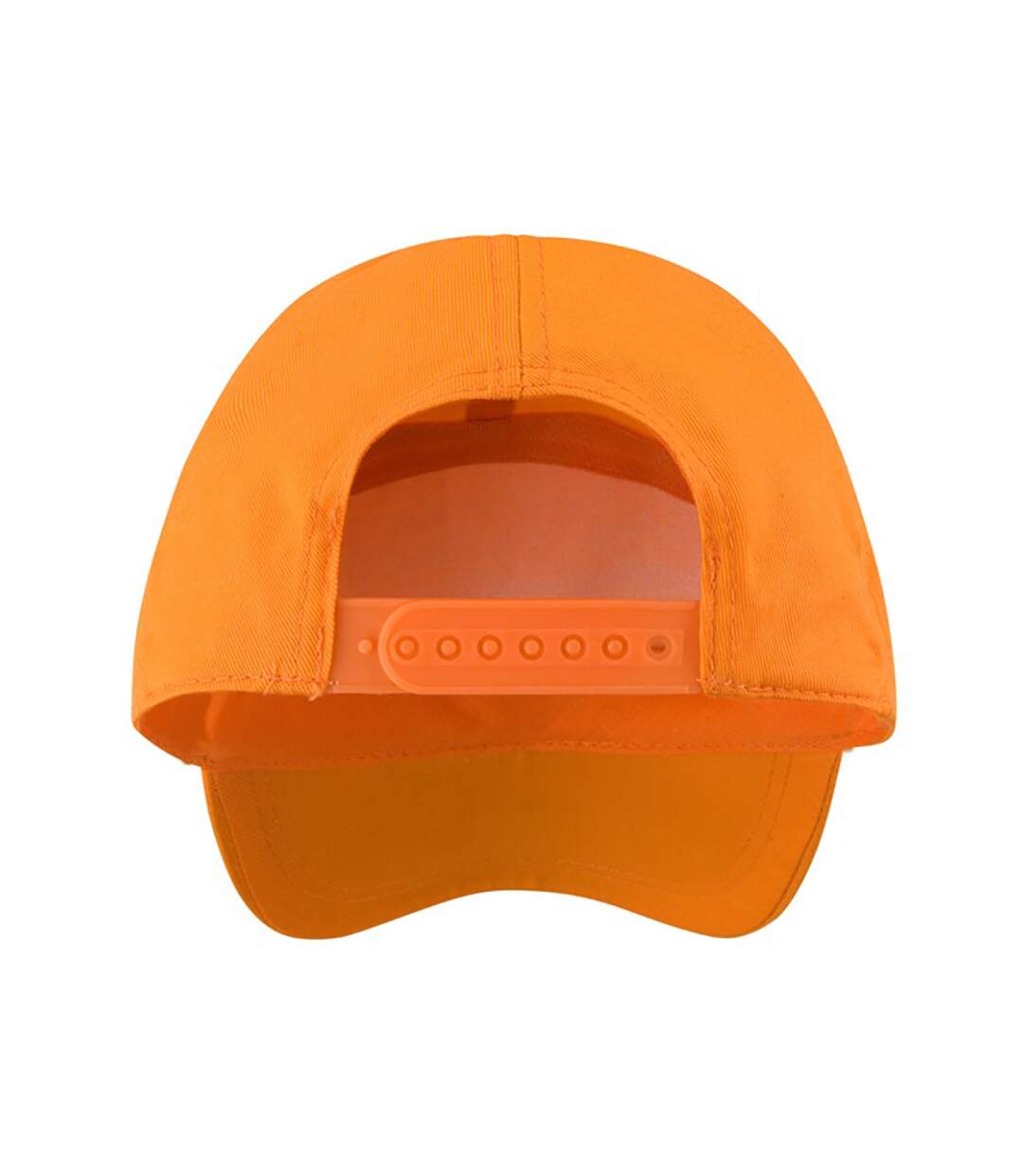 Casquette unie à sept panneaux mixte orange Result-2