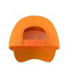 Result Unisex Plain Baseball Cap (Orange)
