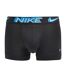 Pack Of 3  Mens Boxer Shorts  Black Green Light Pink Nike-4