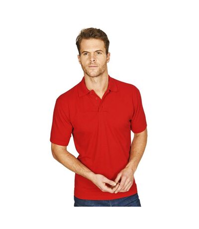 Absolute Apparel Mens Pioneer Polo (Red) - UTAB104