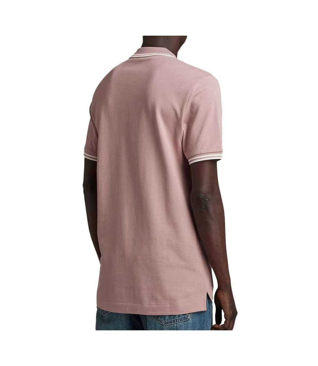 Polo Vieux Rose Homme G-Star Raw Dunda - M