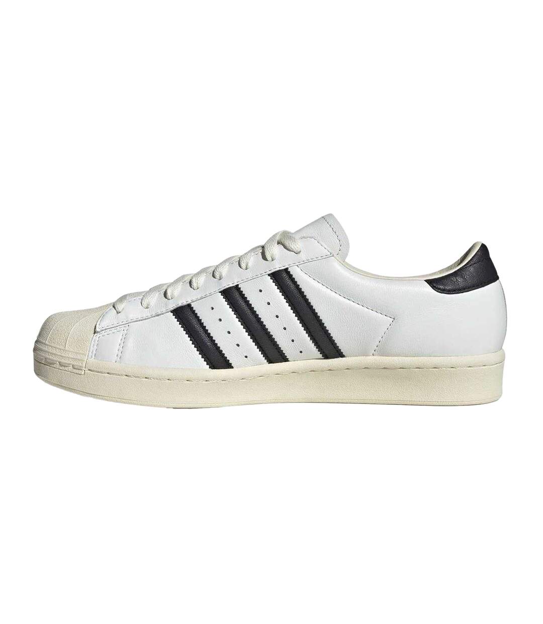 Baskets Motif/style Coquille Superstar Homme Blanc Noir Adidas-3
