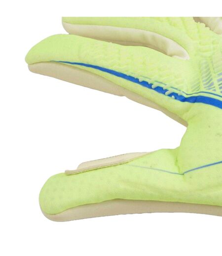 Unisex Adult Ultra Ultimate Hybrid Goalkeeper Gloves Green Blue White Puma