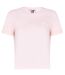 T-shirt Court Motif/style Logo Femme Rose Pâle 11 Degrees-2