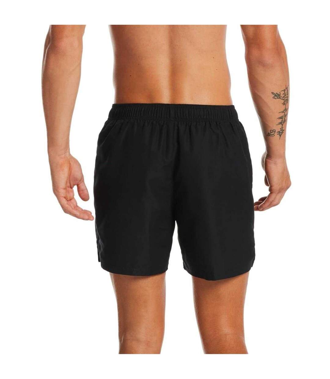 Short De Bain Motif/style Logo Brodé Homme Noir Nike-3