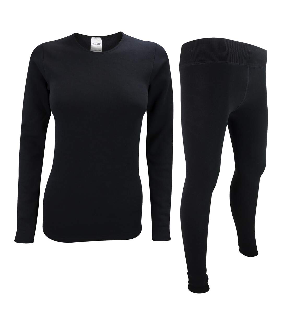 Ladies Long Sleeve Thermal Top & Thermal Leggings for Winter-1