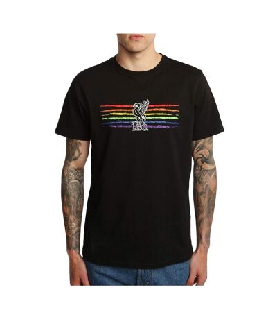 Liverpool FC - T-shirt LIVERBIRD PRIDE - Homme (Noir) - UTTA10566