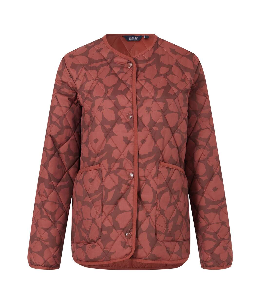 Doudoune Motif/style Fleur D´ombre Maia Femme Marron Rouge Regatta-2