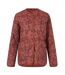 Doudoune Motif/style Fleur D´ombre Maia Femme Marron Rouge Regatta-2