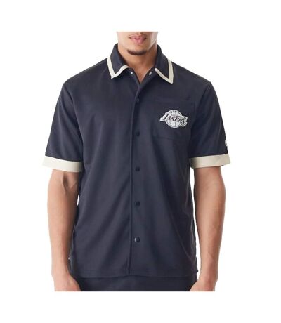 Chemise noire mixte new era loslak - l