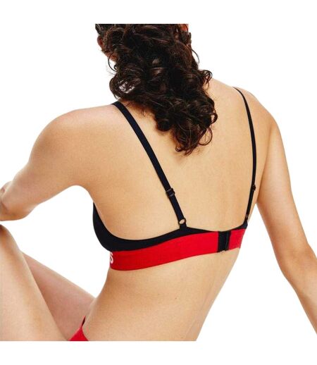 Brassière Motif/style Triangle Femme Rose Foncé Violet Tommy Jeans