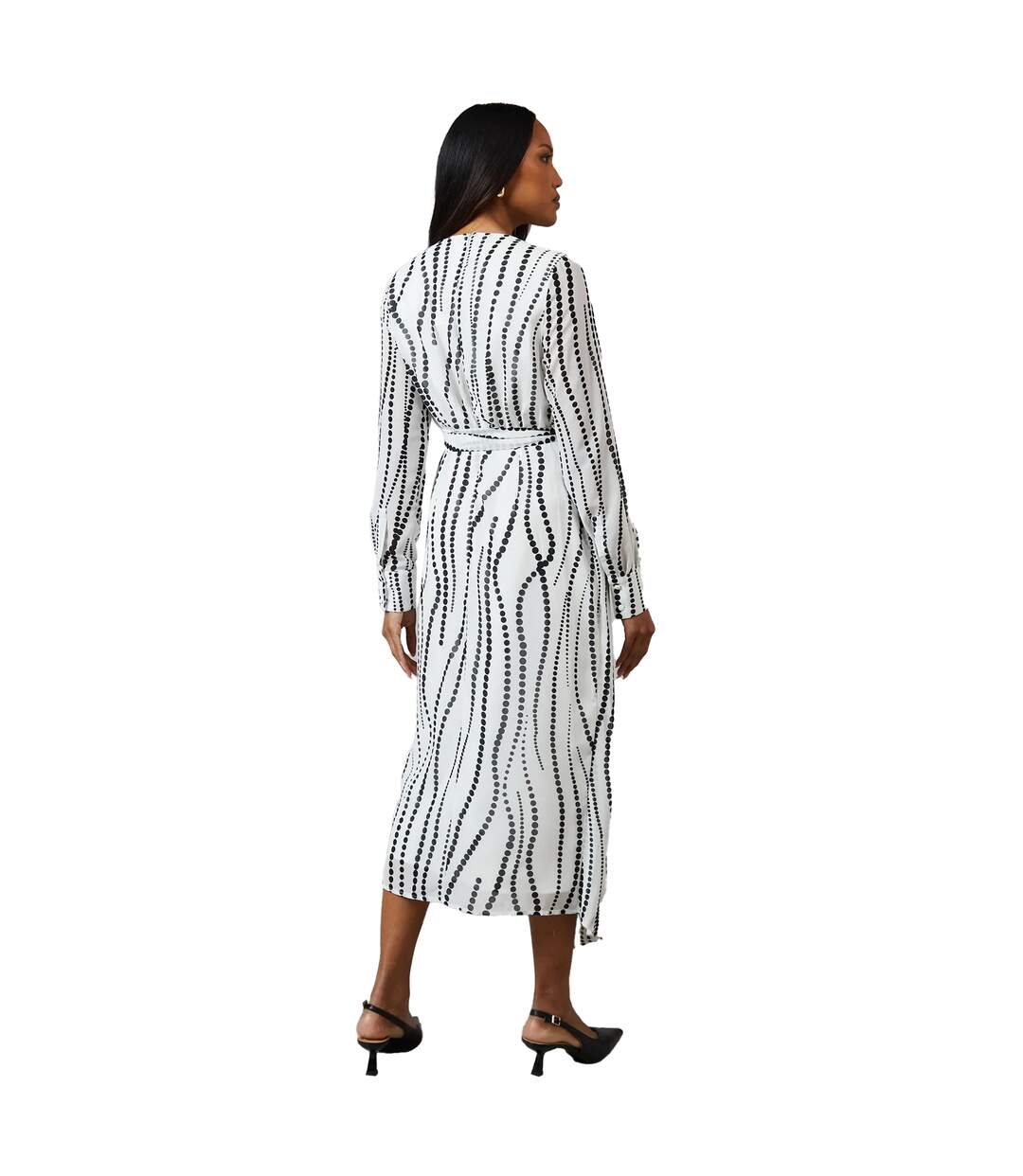Robe Mi-longue Femme Monochrome Principles-2