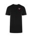 T-shirt Motif/style Cœur Homme Noir Love Moschino-1
