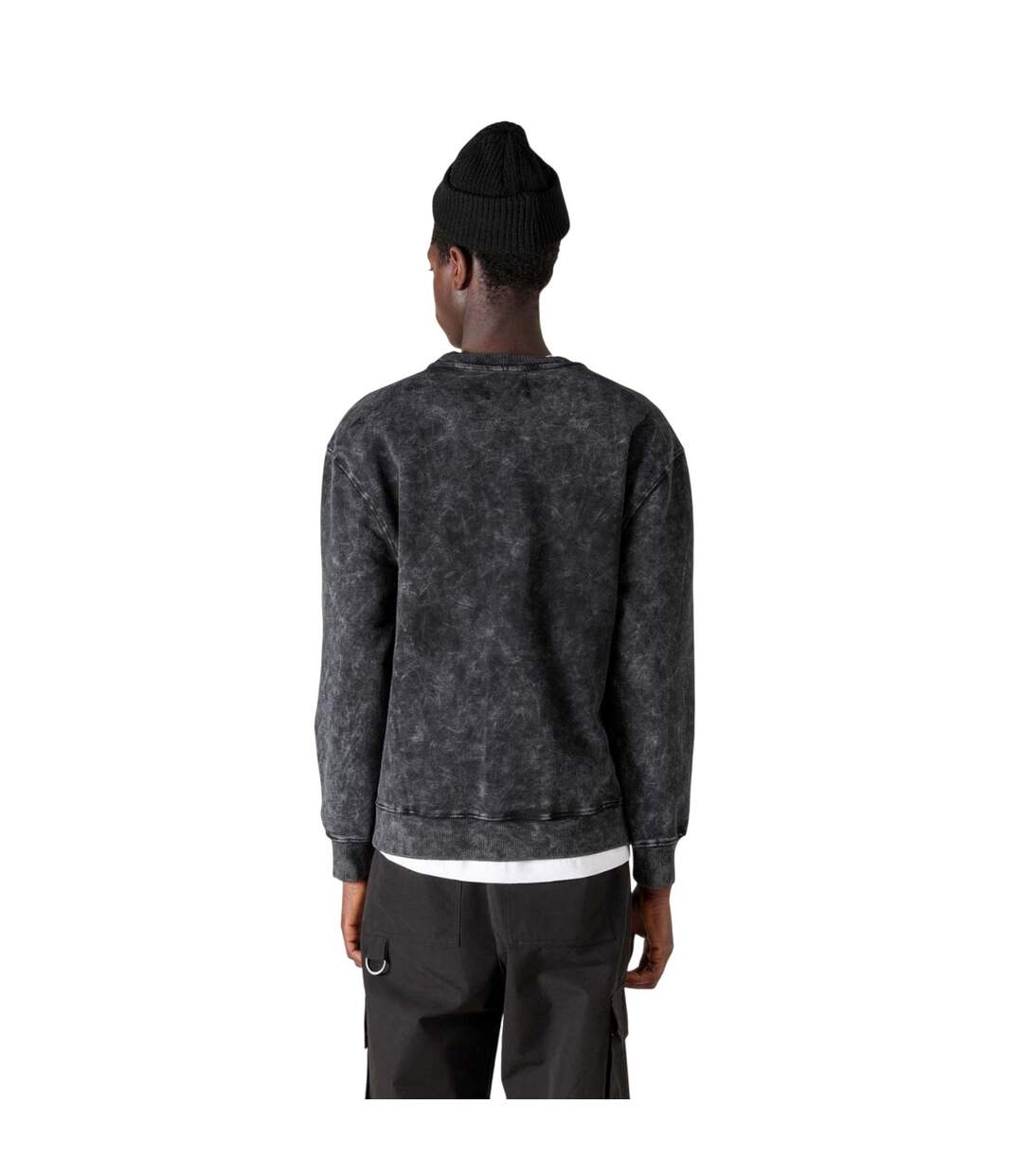 Sweat Sportstyle Homme Noir Mizuno-2