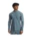 Mens Challenger Pro Quarter Zip Midlayer Grey Orange Under Armour-1