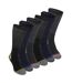 Multipack Mens Diabetic Work Socks | Non Elastic Breathable Diabetic Socks-3