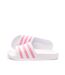 Claquettes blanche/rose mixte adidas adilette aqua - 42-1