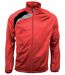 Veste survêtement sport PA306 - rouge - homme
