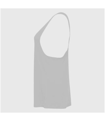Skinni Fit Womens/Ladies Fashion Workout Sleeveless Vest (White) - UTRW5491