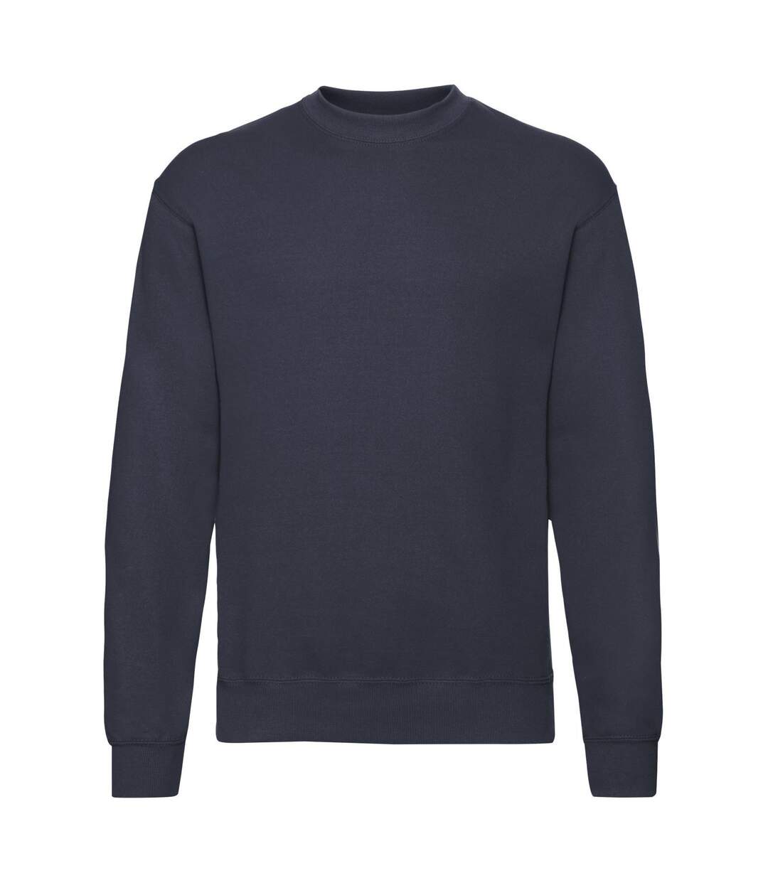 Sweat Classic Homme Bleu Marine Foncé Fruit Of The Loom-1