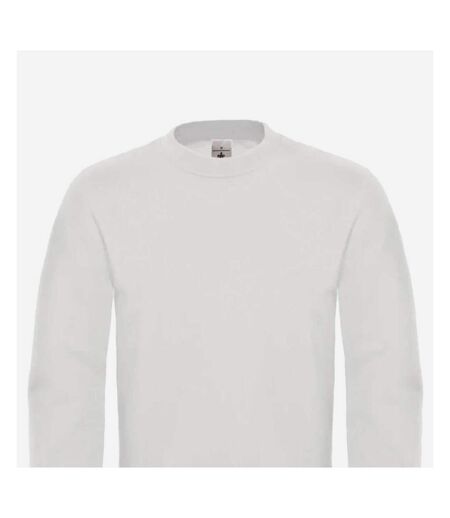 Mens id.002 cotton sweatshirt white B&C